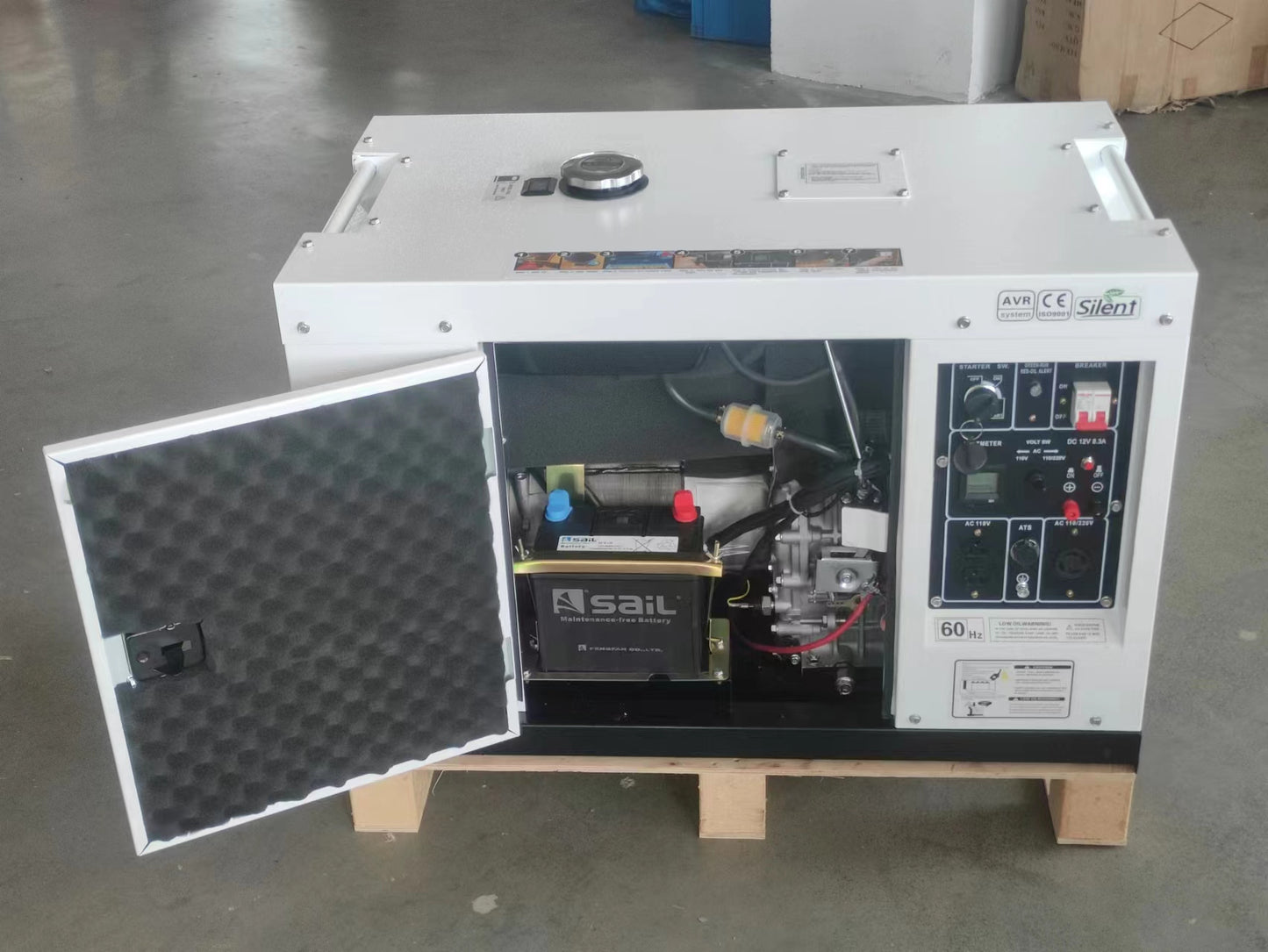 Dunbar 12kW Air-Cooled Silent Diesel Generator