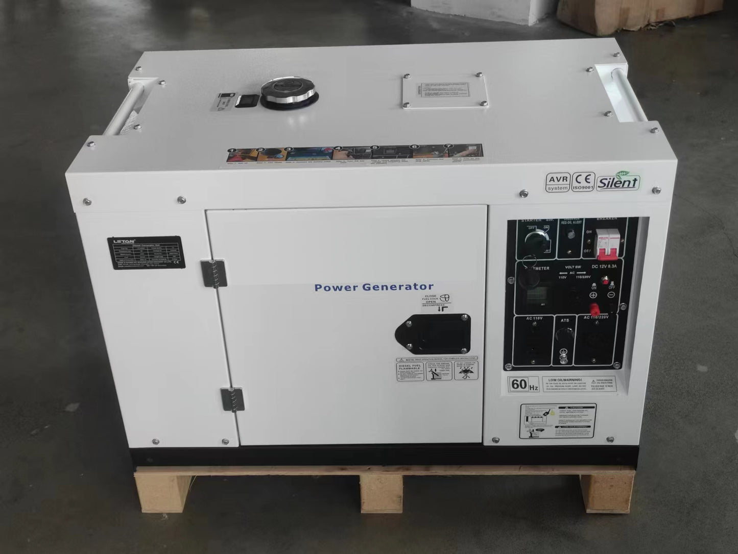 Dunbar 12kW Air-Cooled Silent Diesel Generator