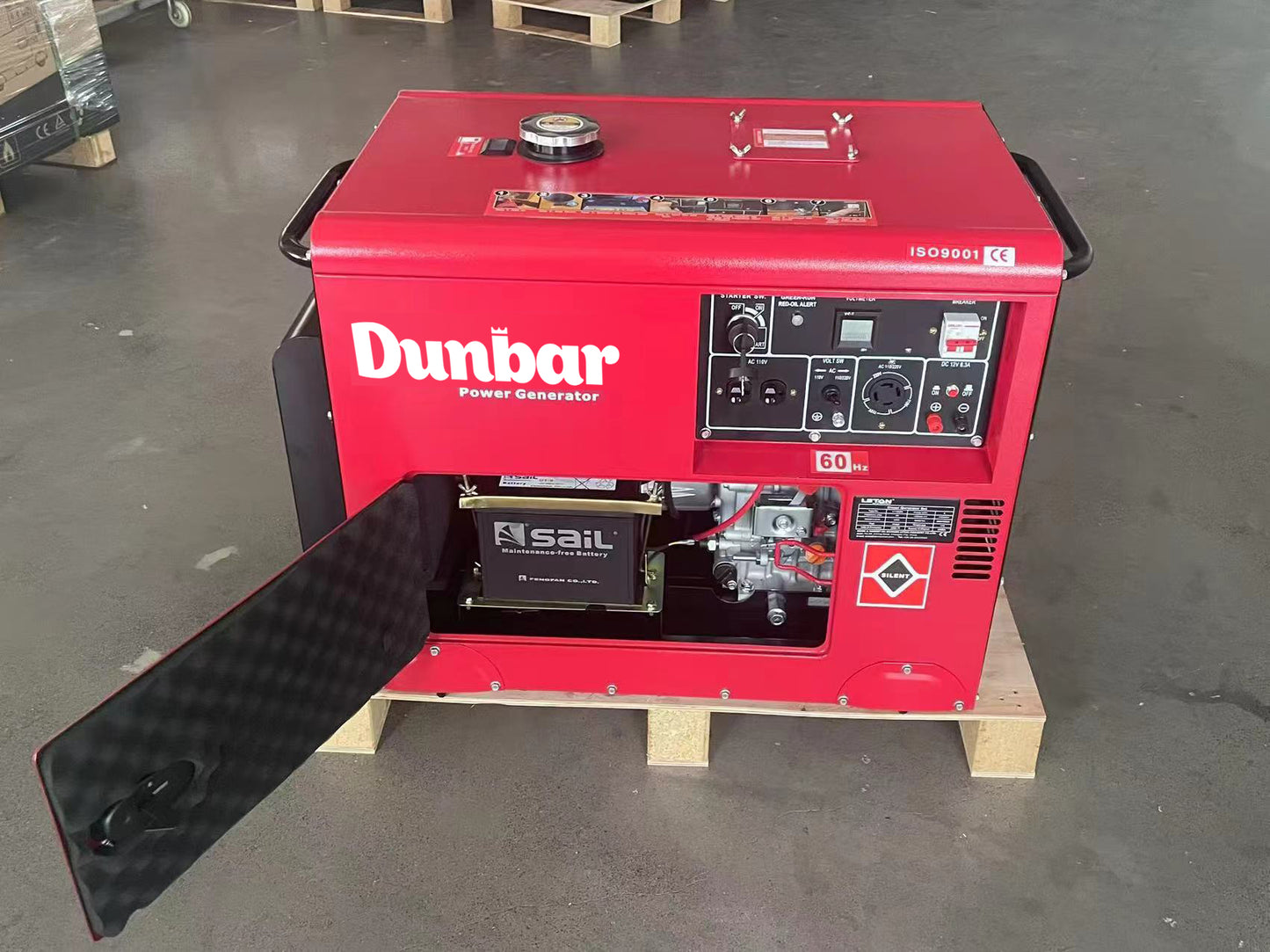 Dunbar 10kW Air-Cooled Silent Diesel Generator