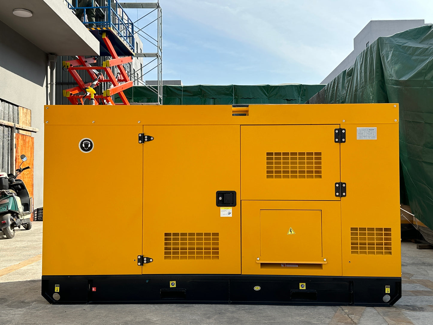 Dunbar 100kW Water-Cooled Silent Diesel Generator