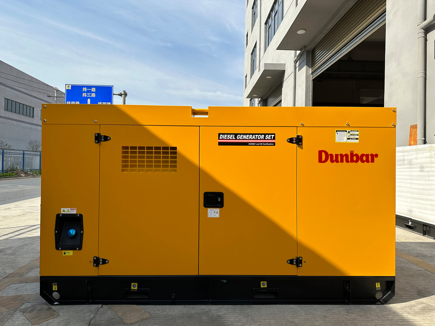 Dunbar 100kW Water-Cooled Silent Diesel Generator