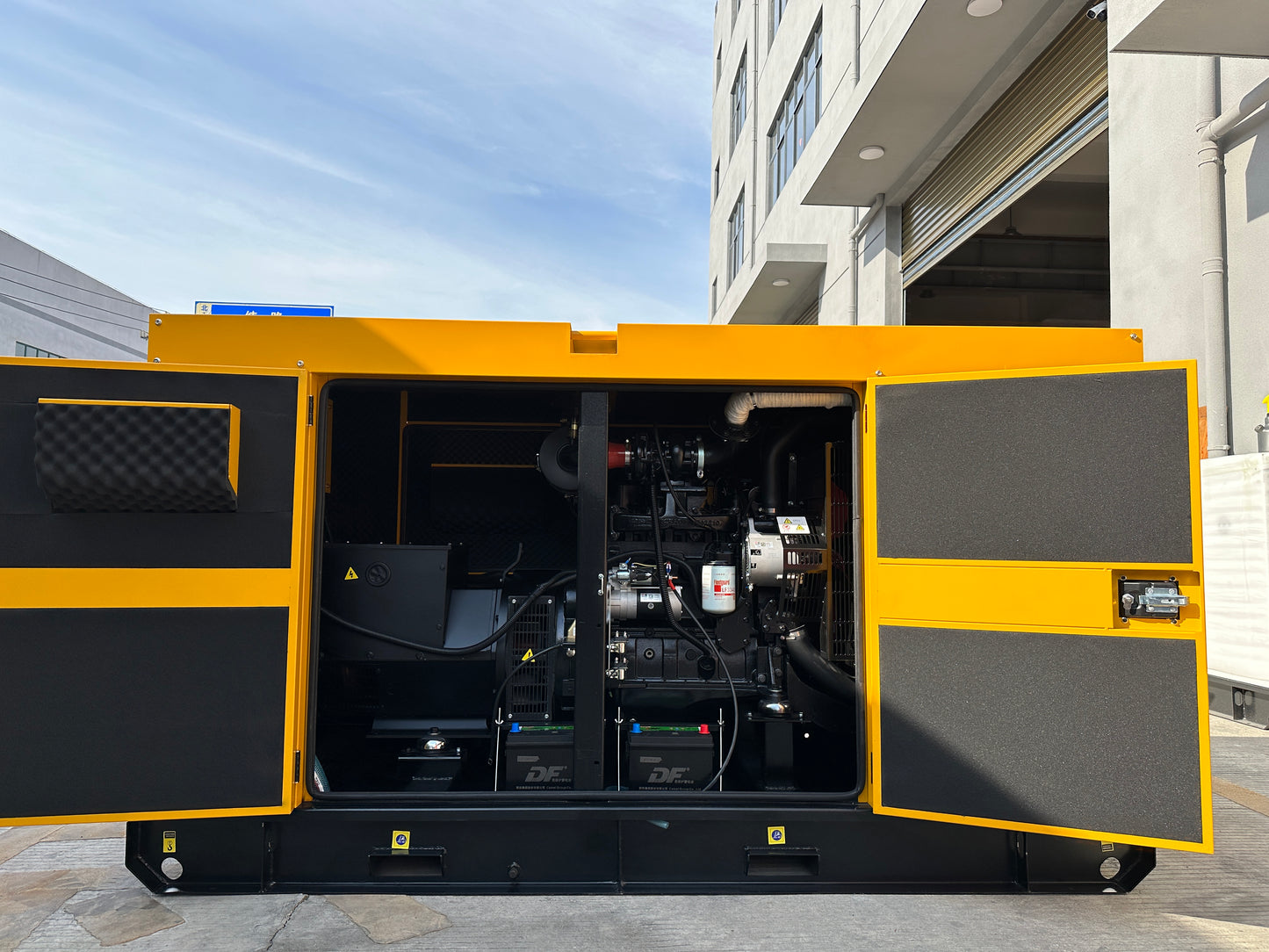 Dunbar 100kW Water-Cooled Silent Diesel Generator